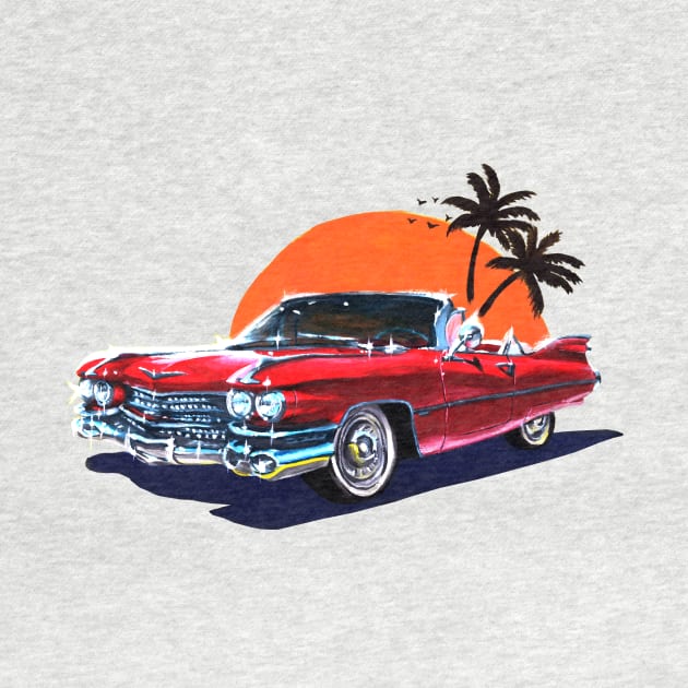 Cadillac by Pablo Romero Art